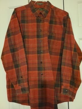 Orvis XXL Men's Red Plaid Button-Up Shirt - Classic Casual: Retirement Sale!!